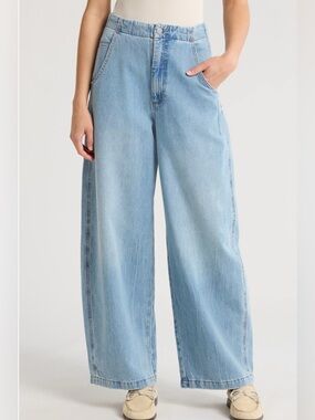 Pistola
Lottie High
Waist Wide Leg
Jeans 👖 
Color: Qualifier
Size 31